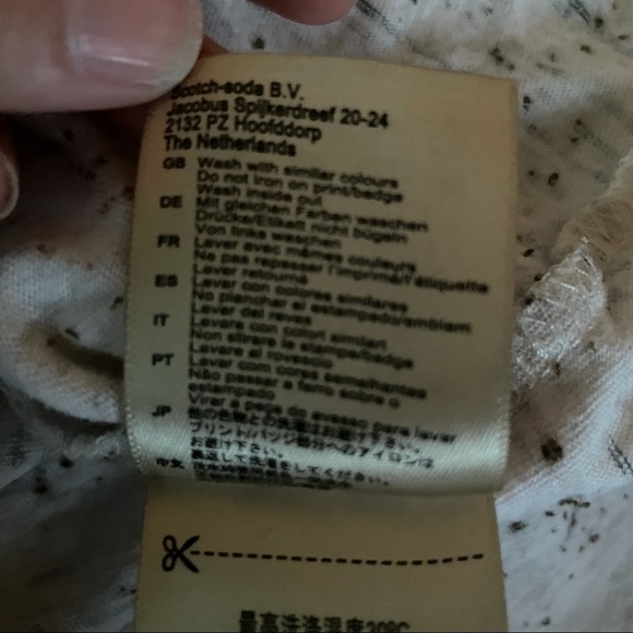 SCOTCH & SODA SHORT SLEEVE STARS TEE - S - Picture 10 of 16